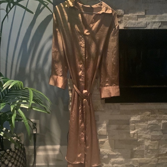 Zara Dresses & Skirts - Zara Stylish Tan Dress